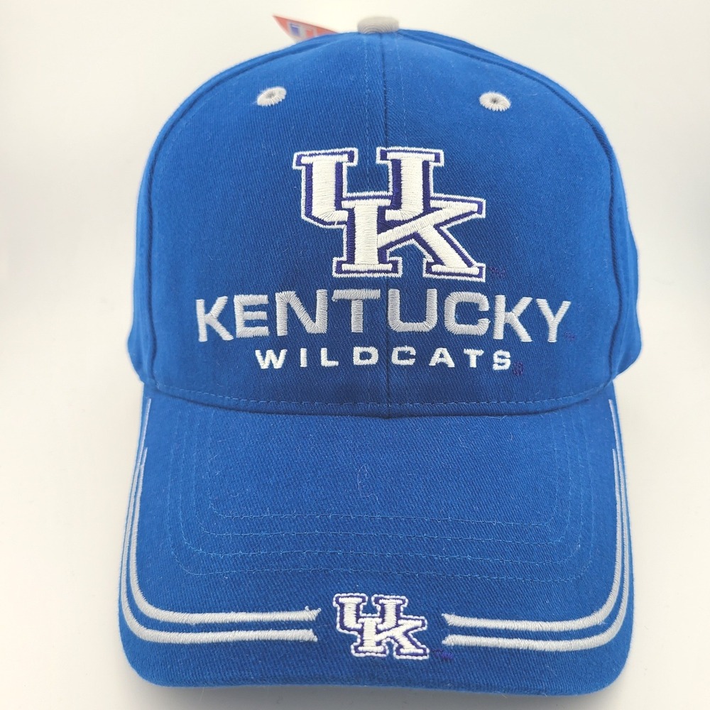Kentucky Wildcats Twins Enterprise NCAA Cap Mens One Size Blue Strapback Hat